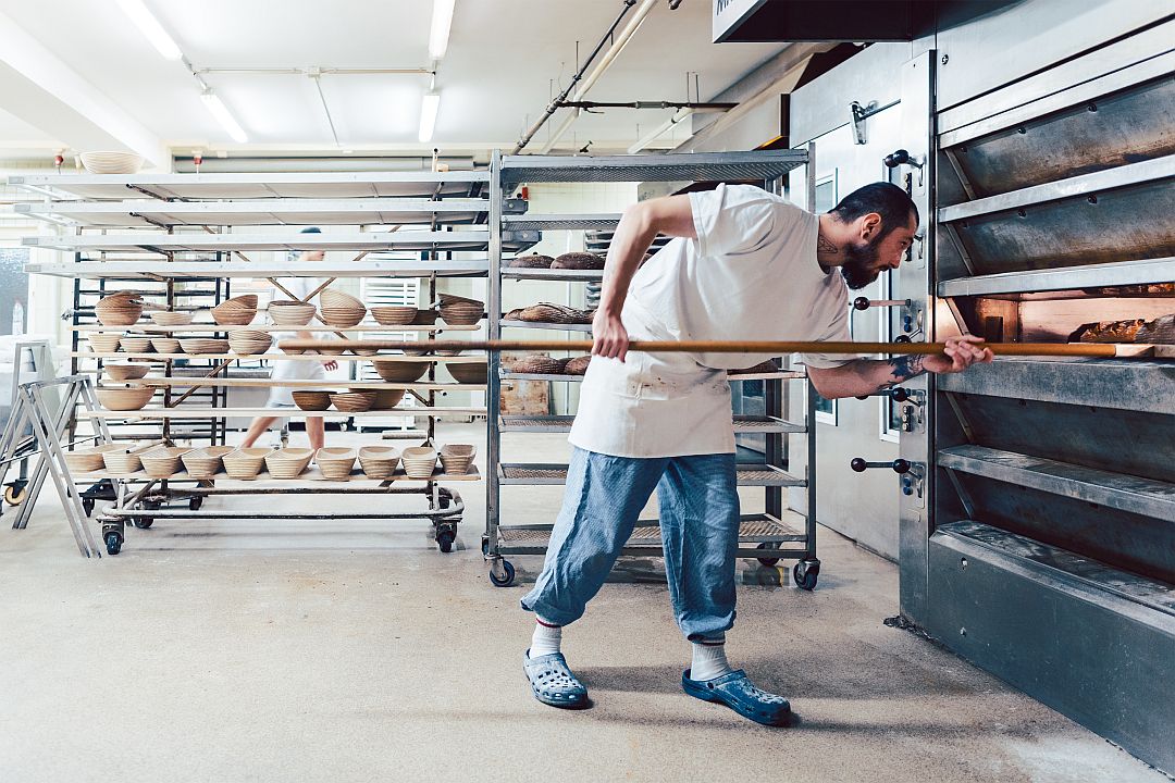 Polyolboden in Bäckerei