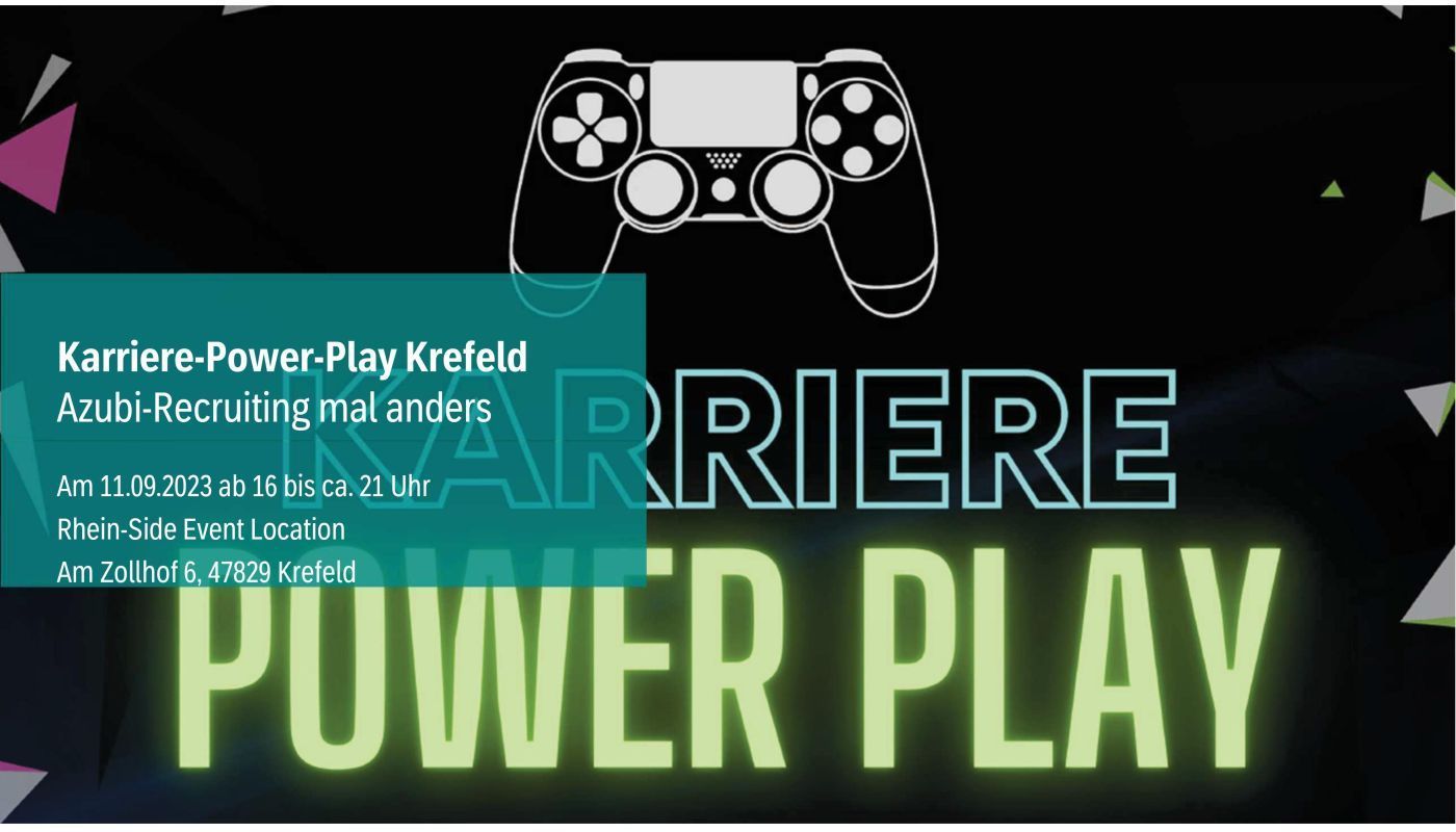 Career Powerplay - Play against your future trainer! Azubiveranstaltung