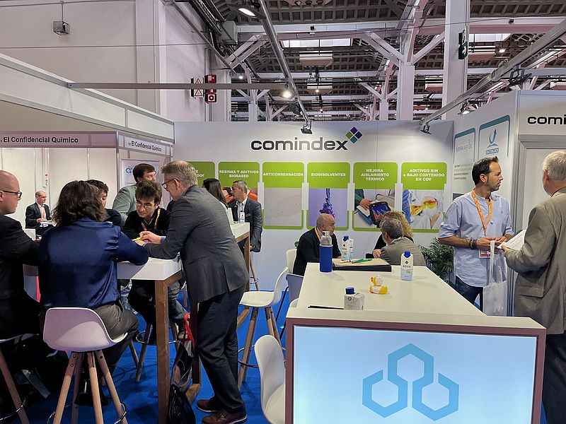 Comindex booth Paint Coatings Barcelona